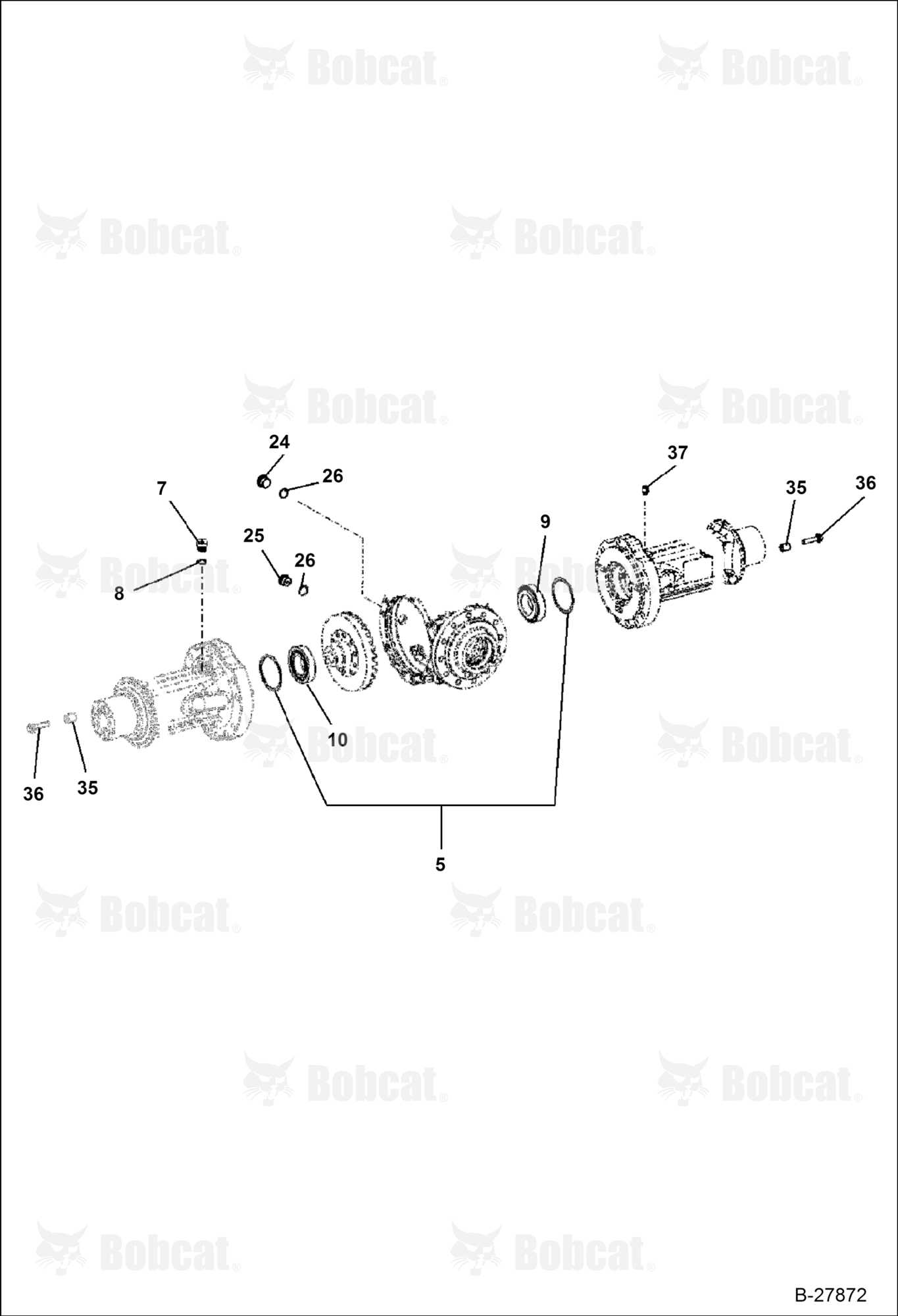 Differential Bearings (Replacement Axle - 5904661981)