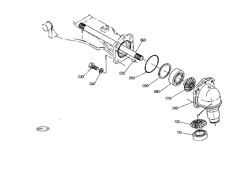 Diff.Gear Shaft