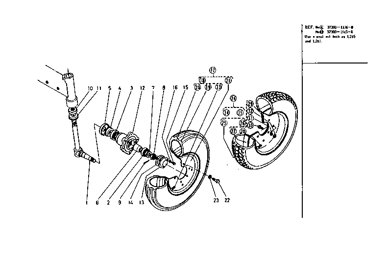Front Wheel [L245]