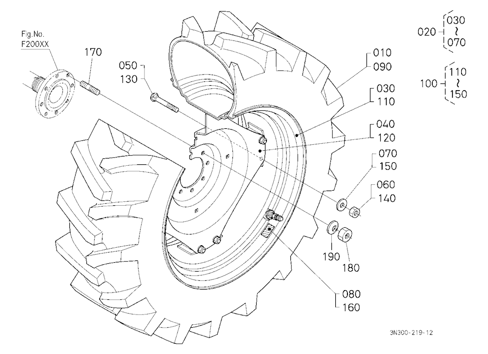Rear Wheel (16.9-34) [A]