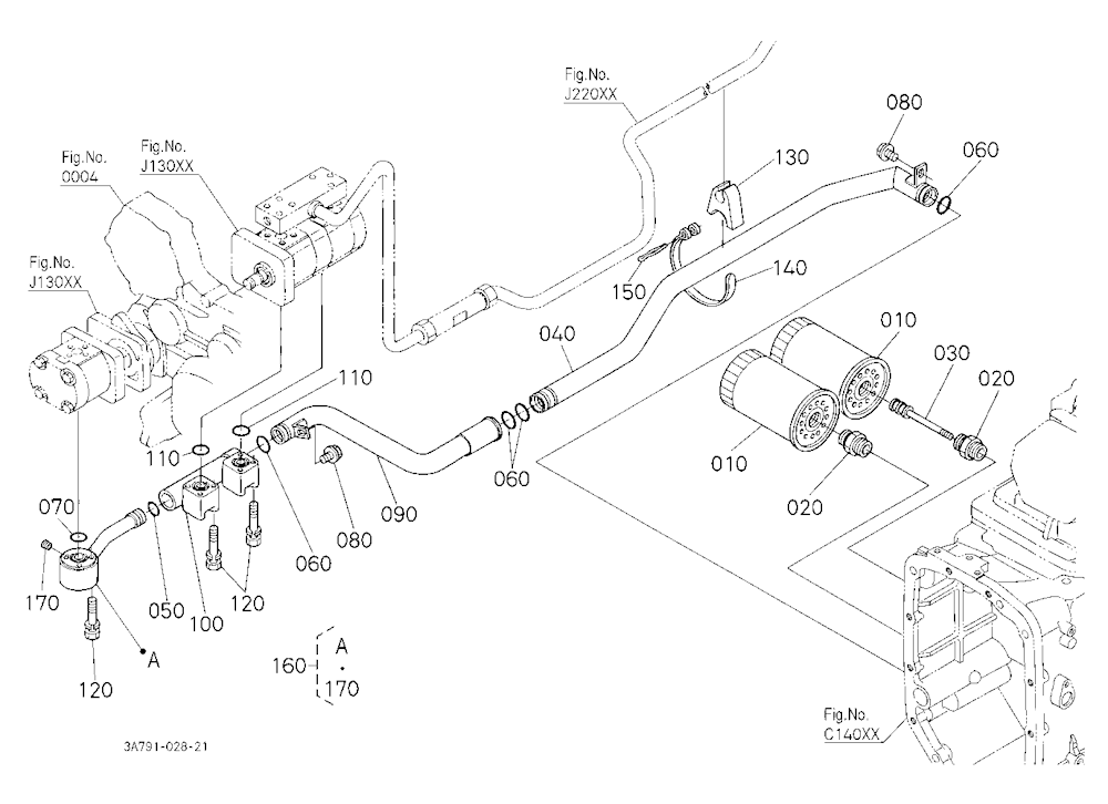 Hydraulic Pipe (Suction)