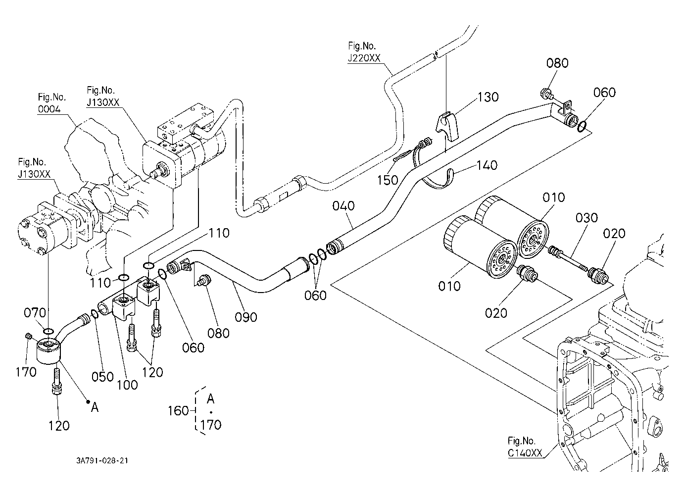 Hydraulic Pipe (Suction)