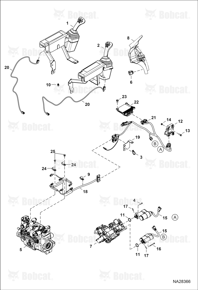 Controls Electrical (Selectable Joystick Controls) (1 Connection ACS Controller)