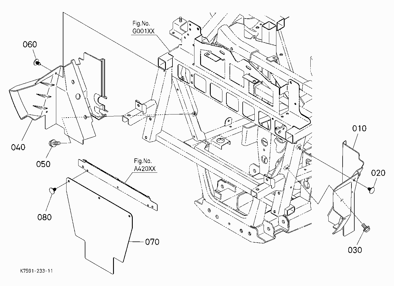 RADIATOR SHIELD (FRONT)