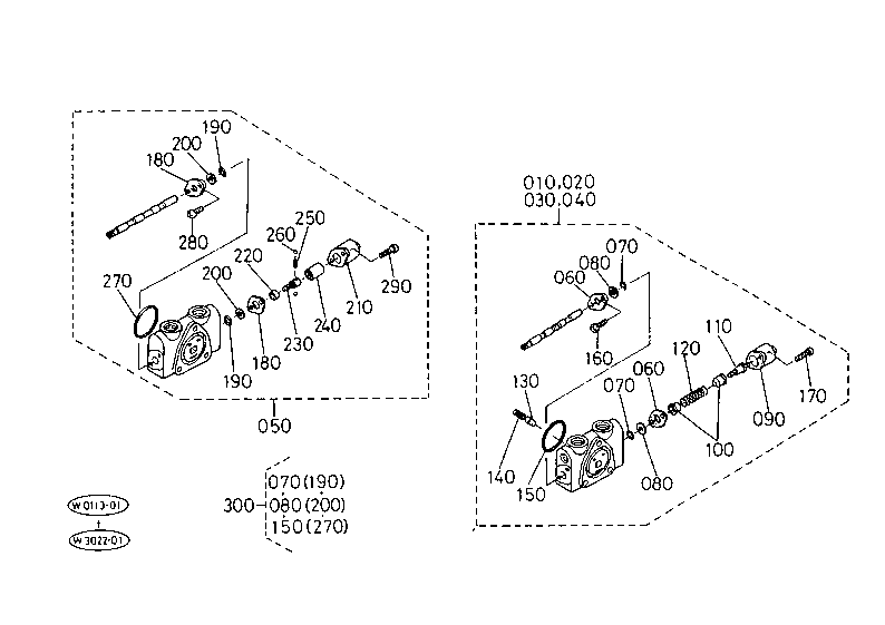 Control Valve (J.D) Spool Section