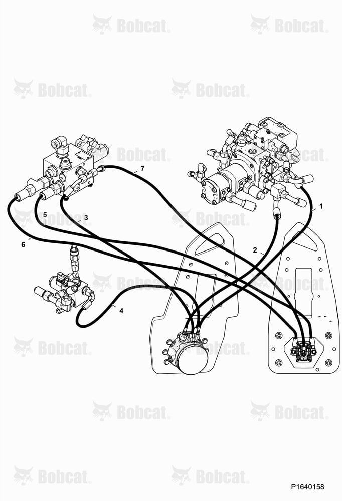 Hose Set - Drum Front