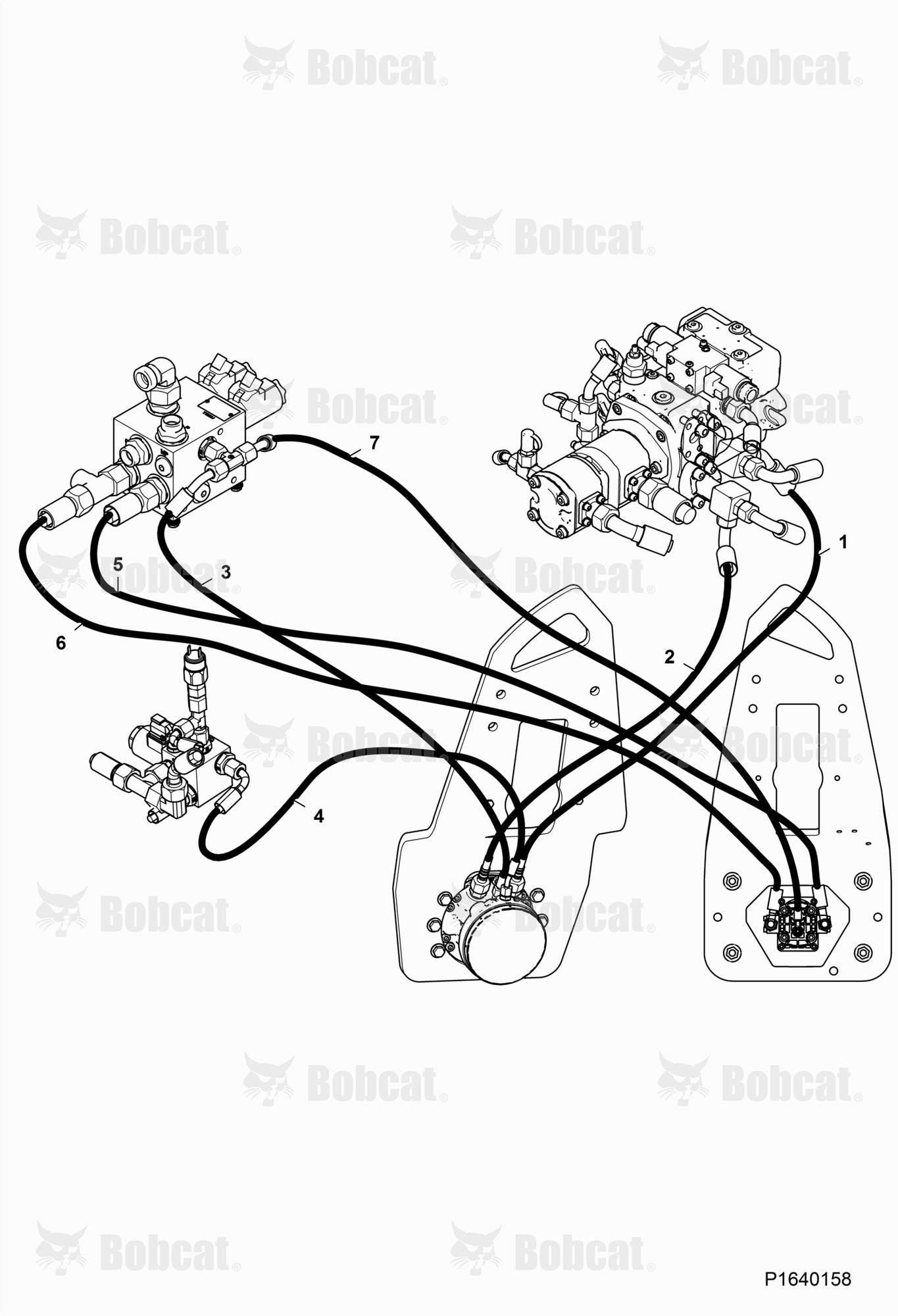 Hose Set - Drum Front