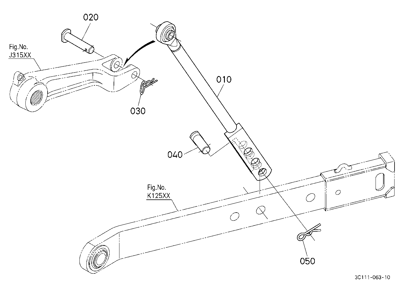 Lift Rod Lh