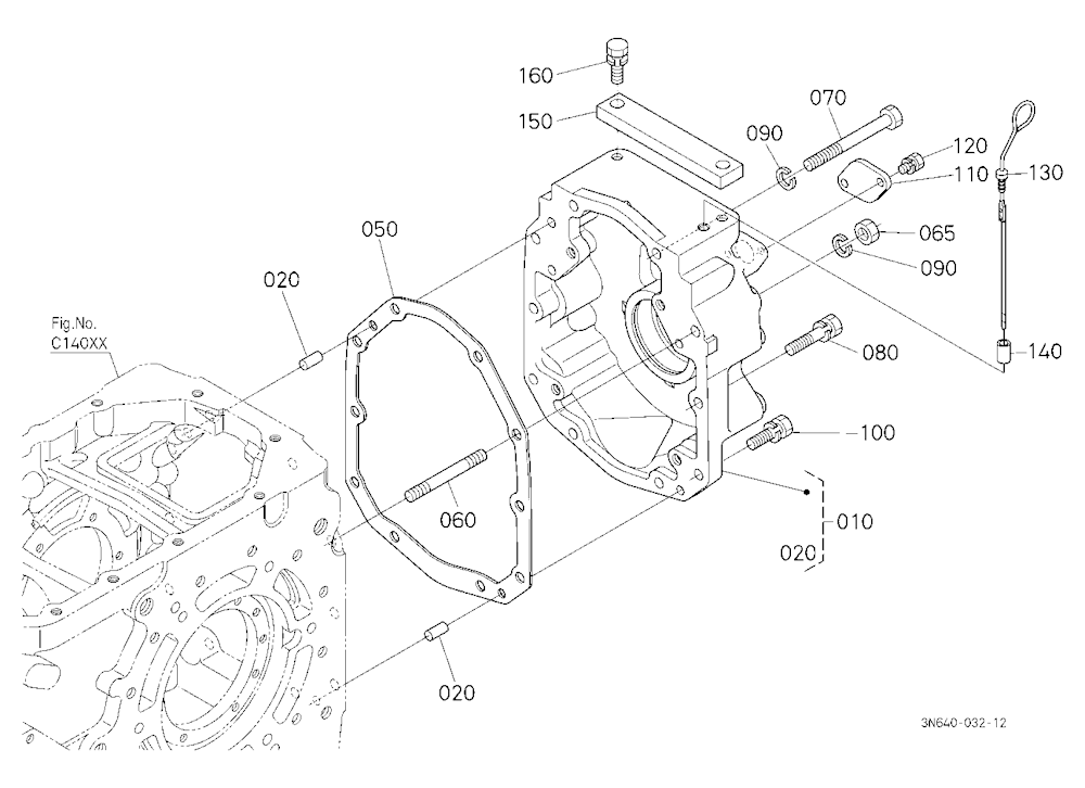 Transmission Case Rear Cover [Except [Shdc2/Sdsc2]