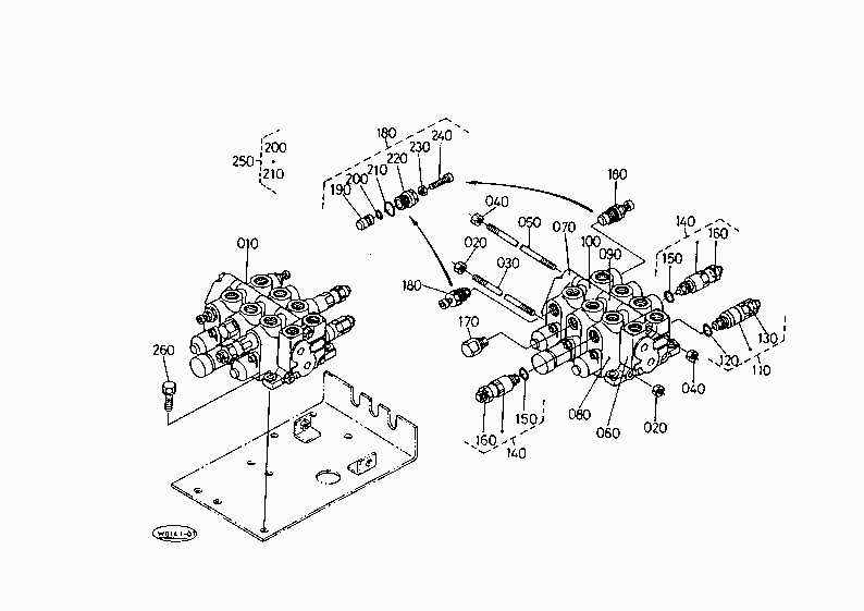 CONTROL VALVE (COMPONENT PARTS)