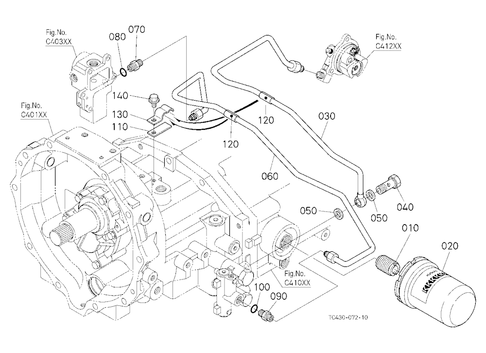 Hydraulic Oil Line (Pto)