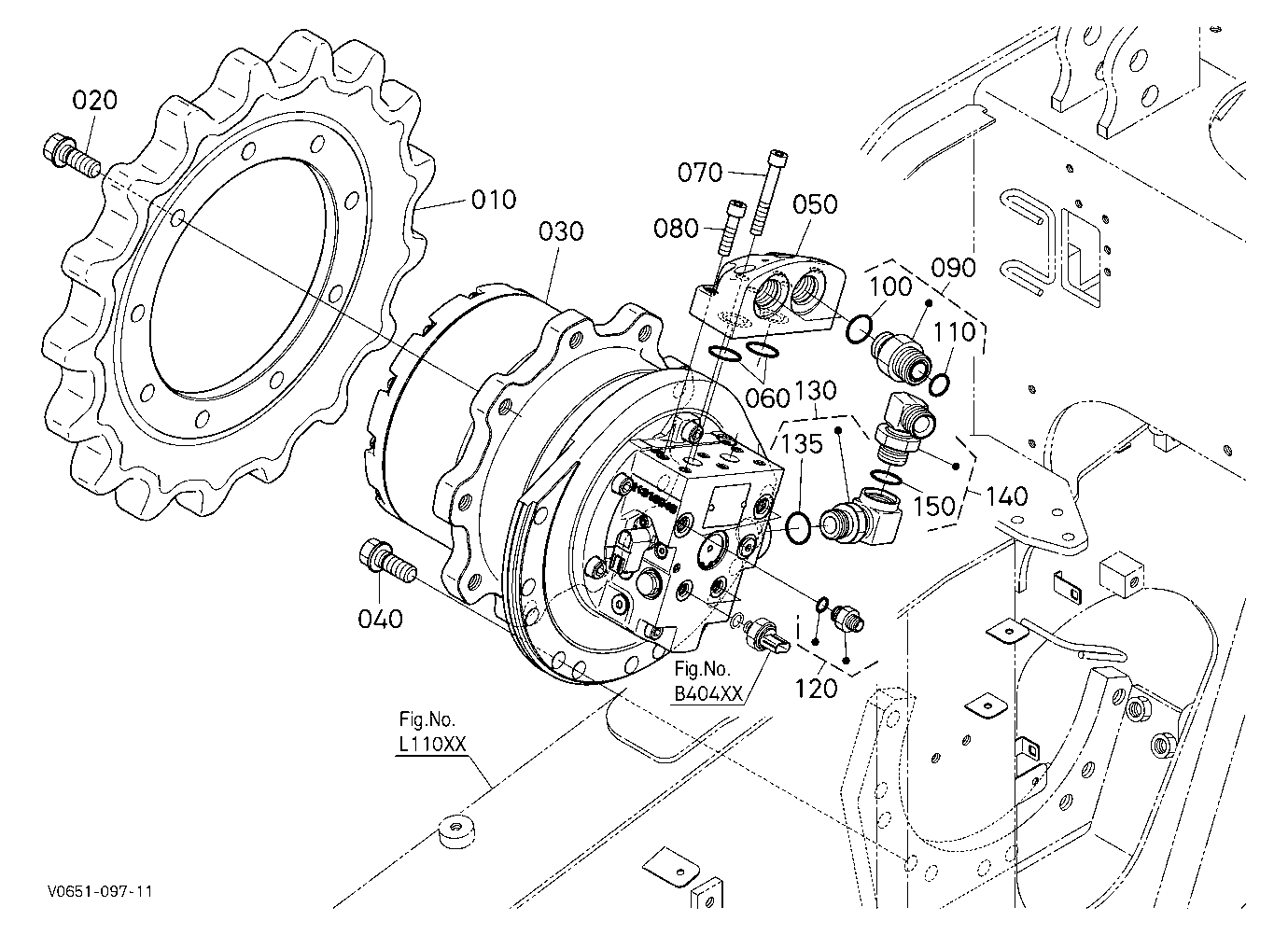 Hst Motor (Right)
