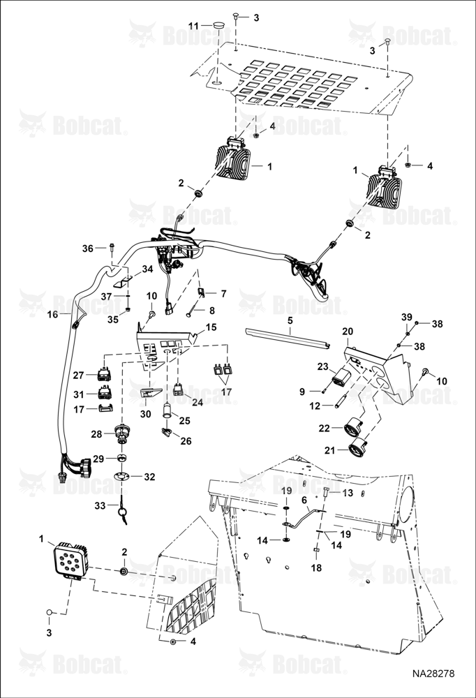 CAB Electrical Circuitry (LED Work Light)
