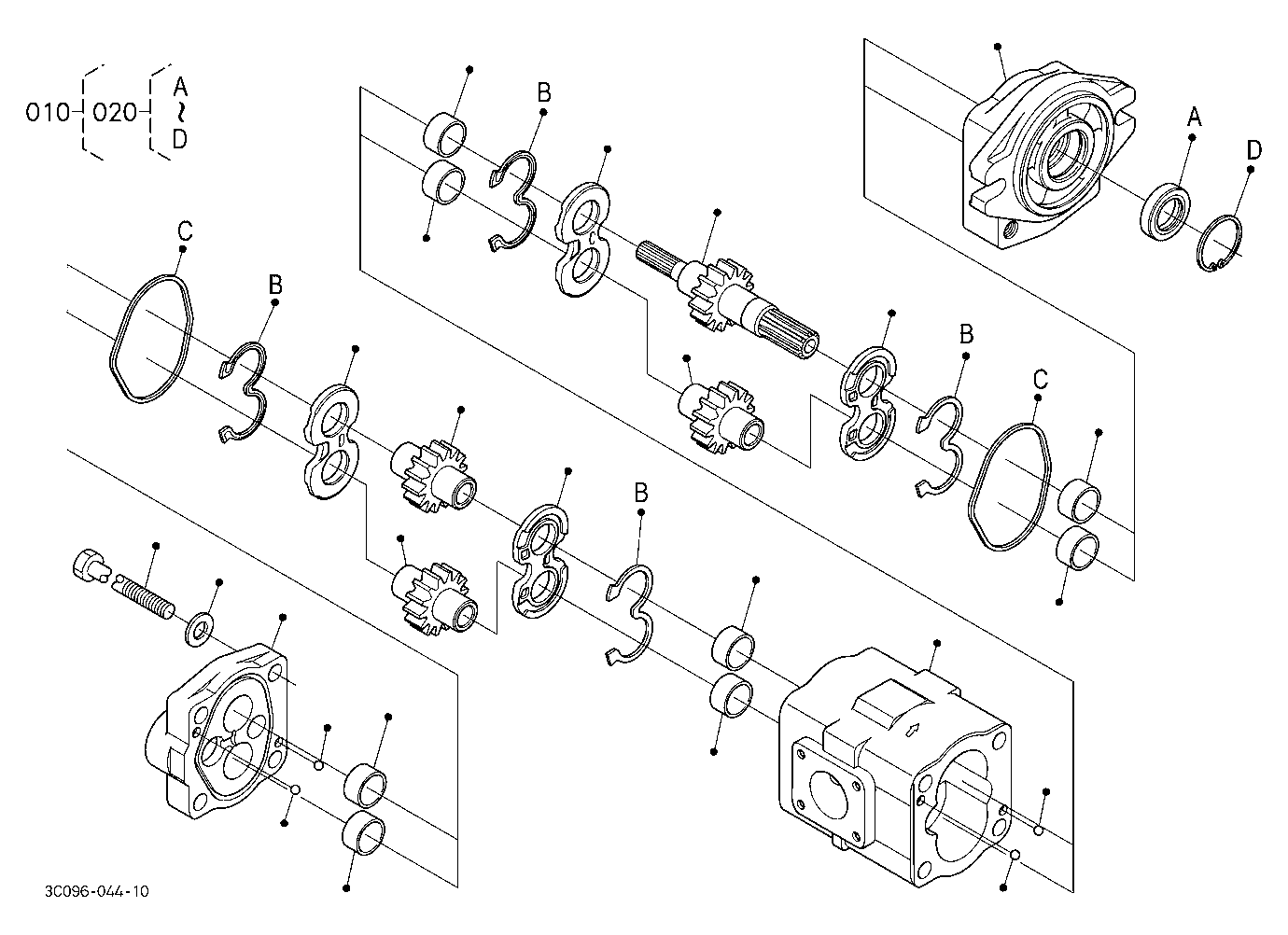 Hydraulic Pump [Component Parts]
