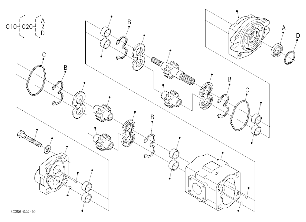 Hydraulic Pump [Component Parts]