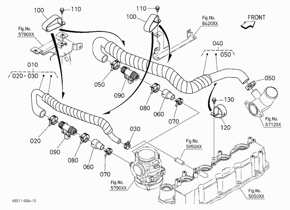 OIL SEPARATOR PIPE (BREATHER)