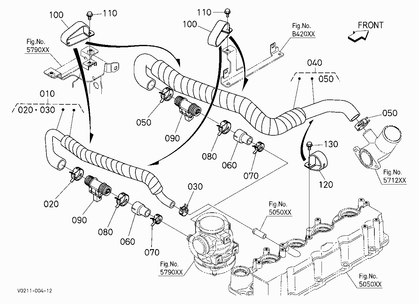 OIL SEPARATOR PIPE (BREATHER)