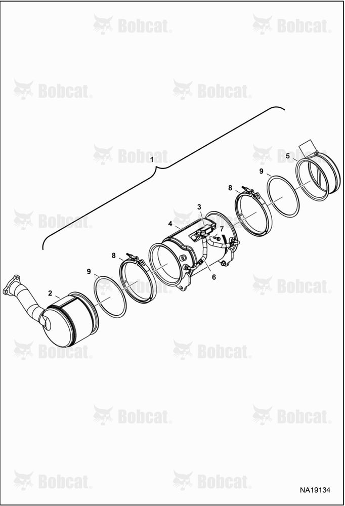Muffler DOC Assembly