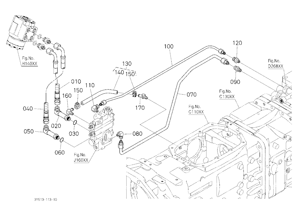 Hydraulic Oil Line (Steering/Pto)