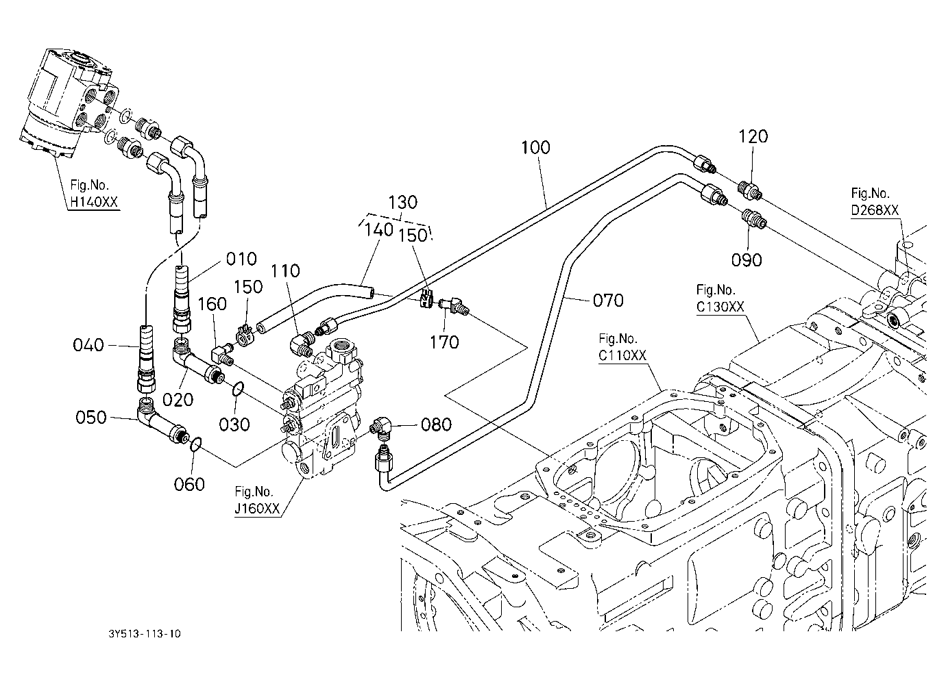 Hydraulic Oil Line (Steering/Pto) [Except [Dtsc]]