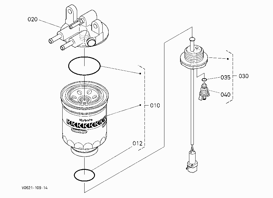 FUEL FILTER (COMPONENT PARTS)