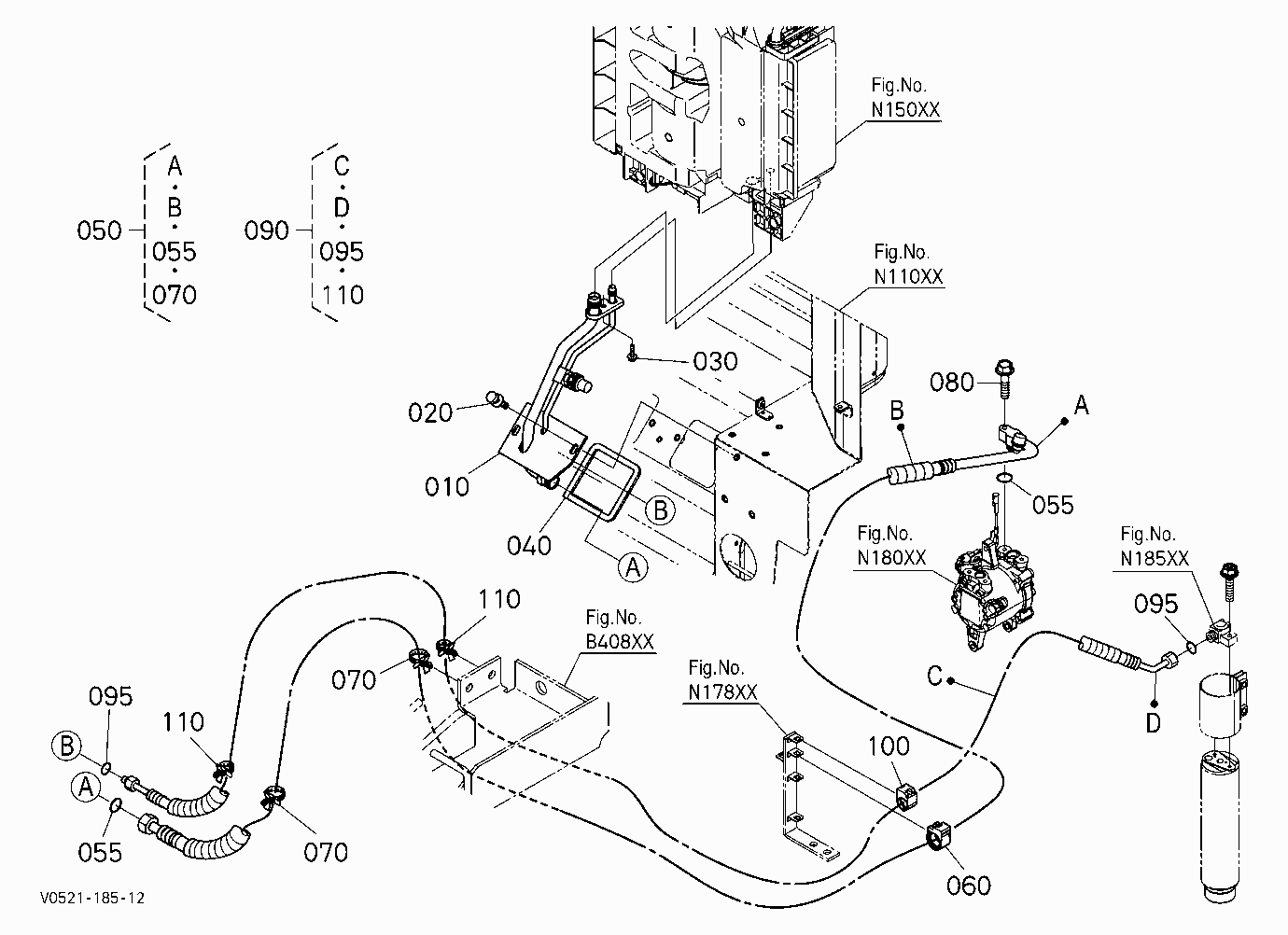 AIR-CONDITIONER HOSE (SUCTION)