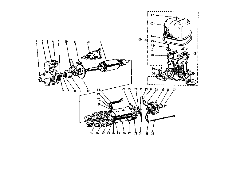 Starter And Regulator