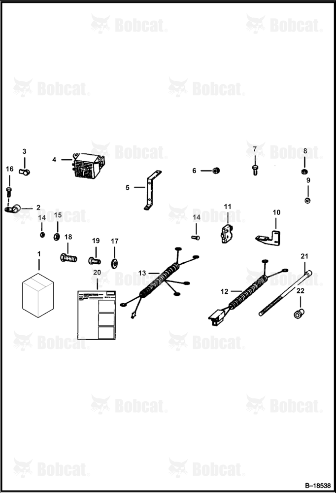 BACK-UP Alarm Kit  503729870 - 503734221, 503750000 - 503759999, 503785000 & Above
