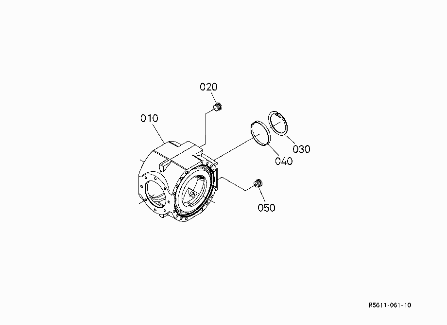 REAR AXLE (CENTRAL HOUSING)