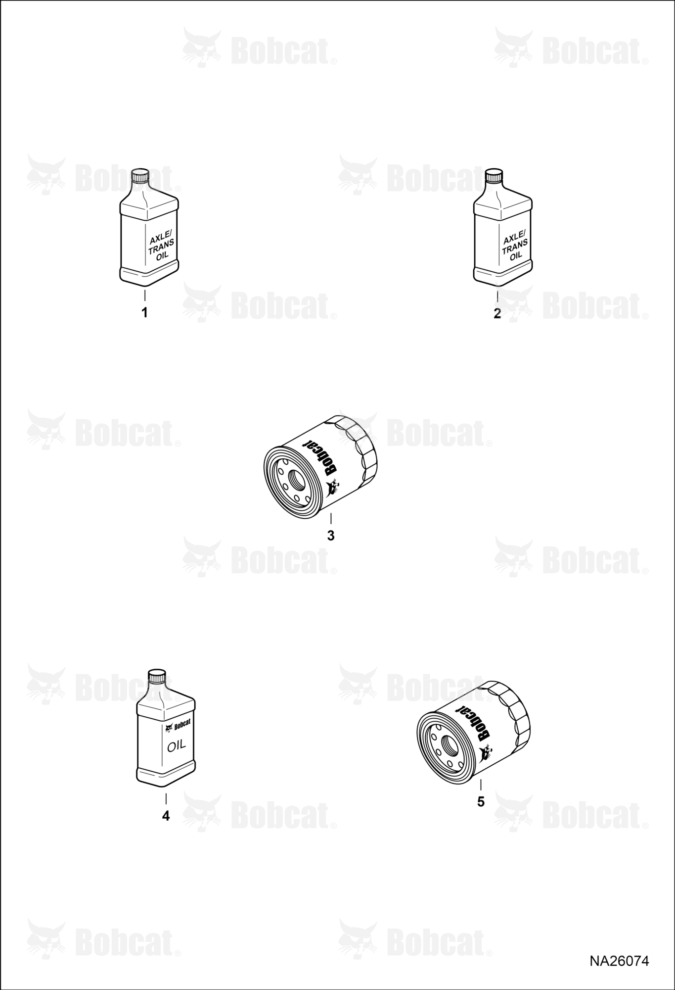 Scheduled Maintenance Items (First 250 Hours)