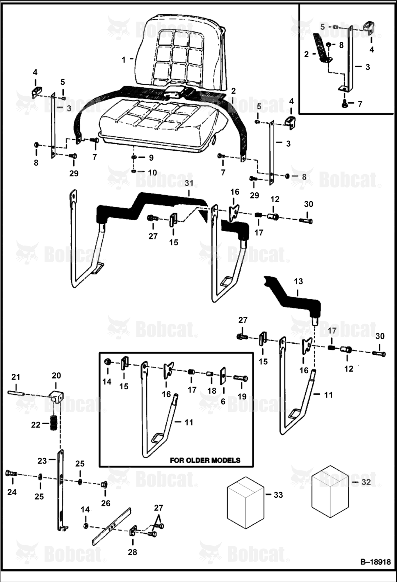 Seat & Seat Bar