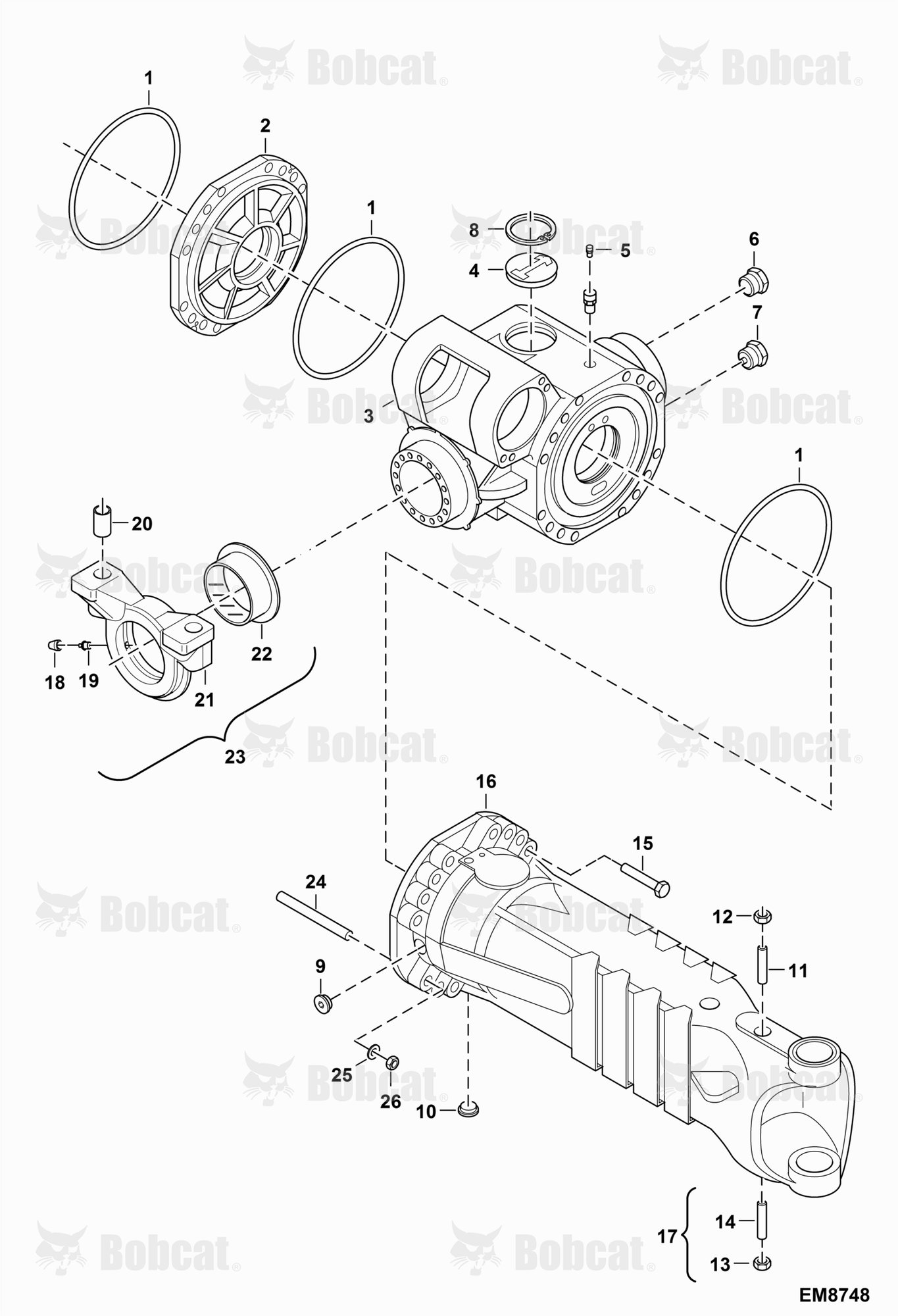 Rear Axle (Housing)