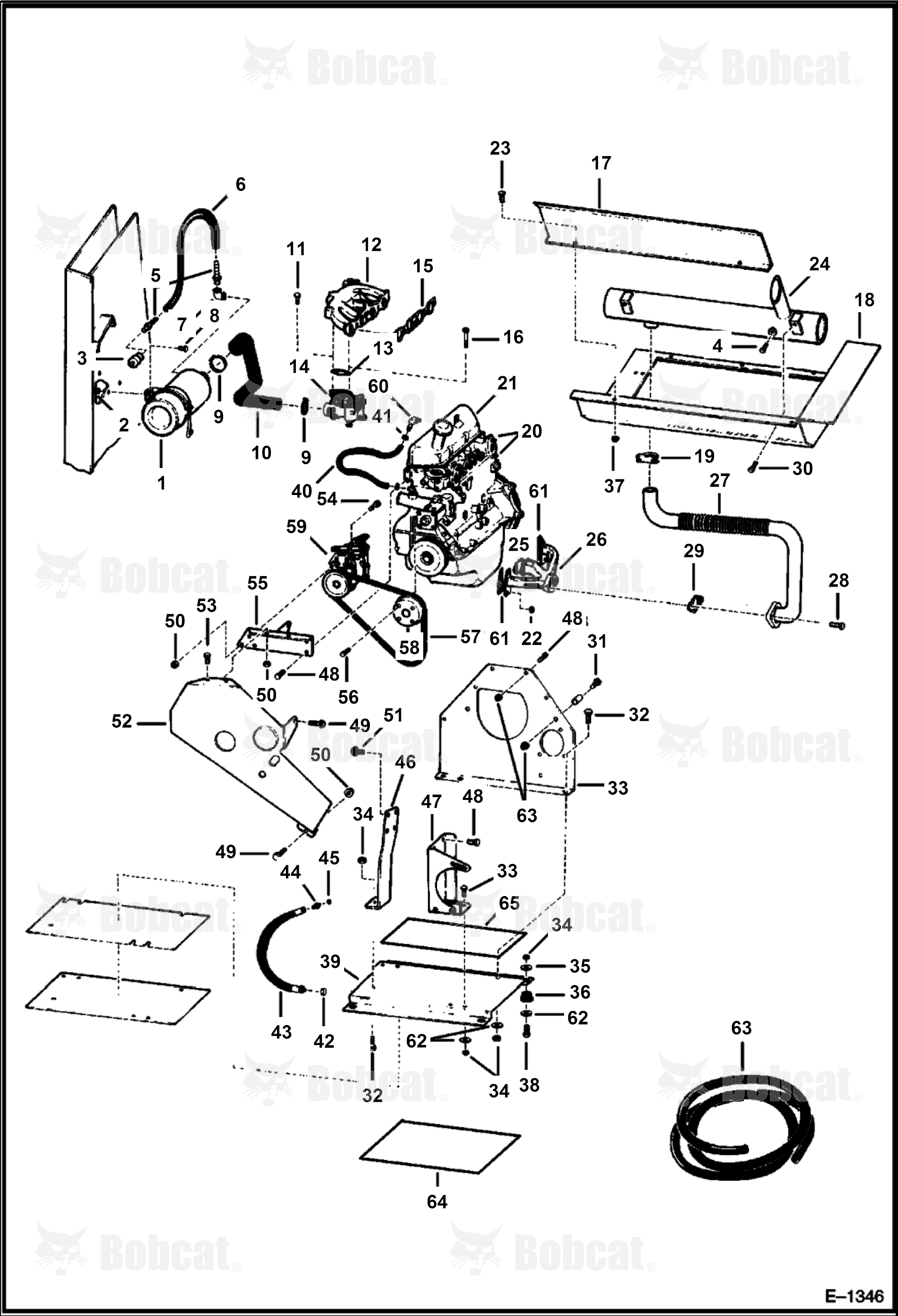 Engine & Attaching Parts