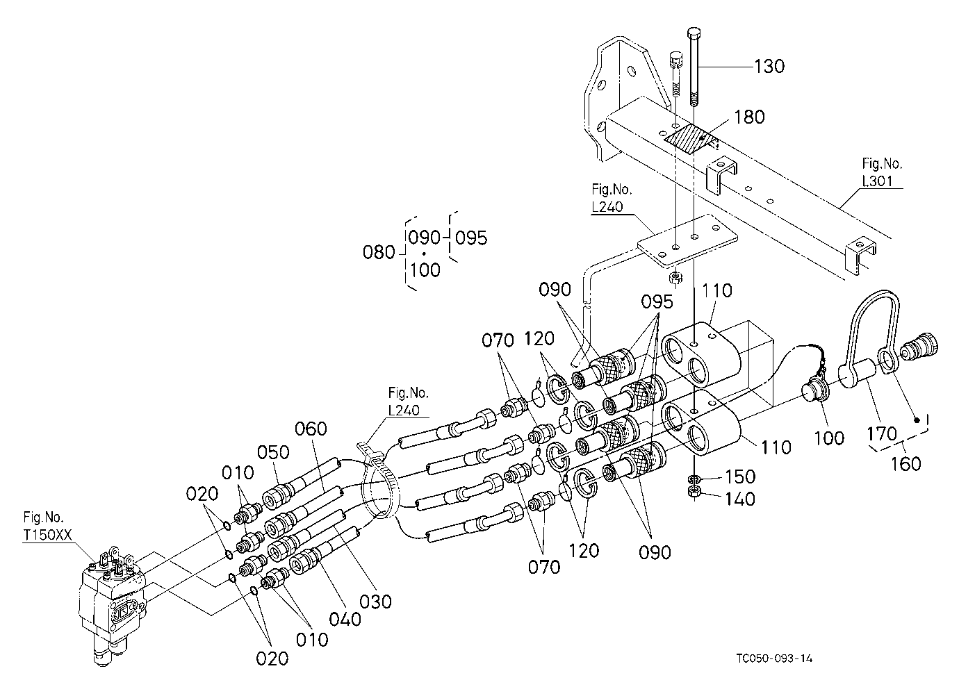 Auxiliary Control Valve Coupler (2Nd/Floating Type