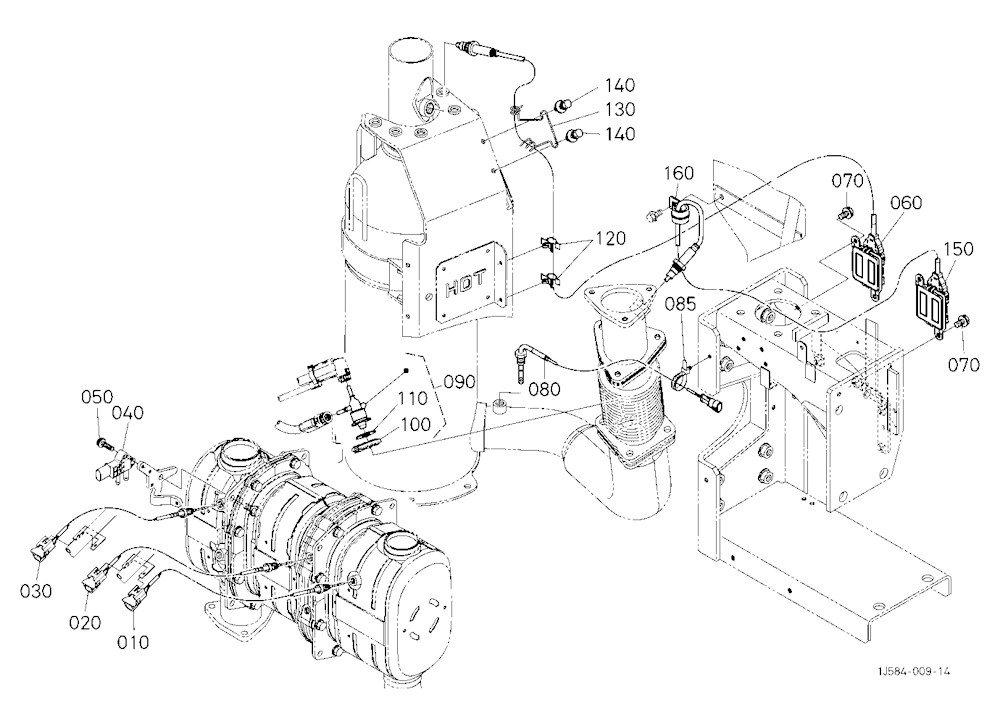 Engine Electrical Parts (Muffler)