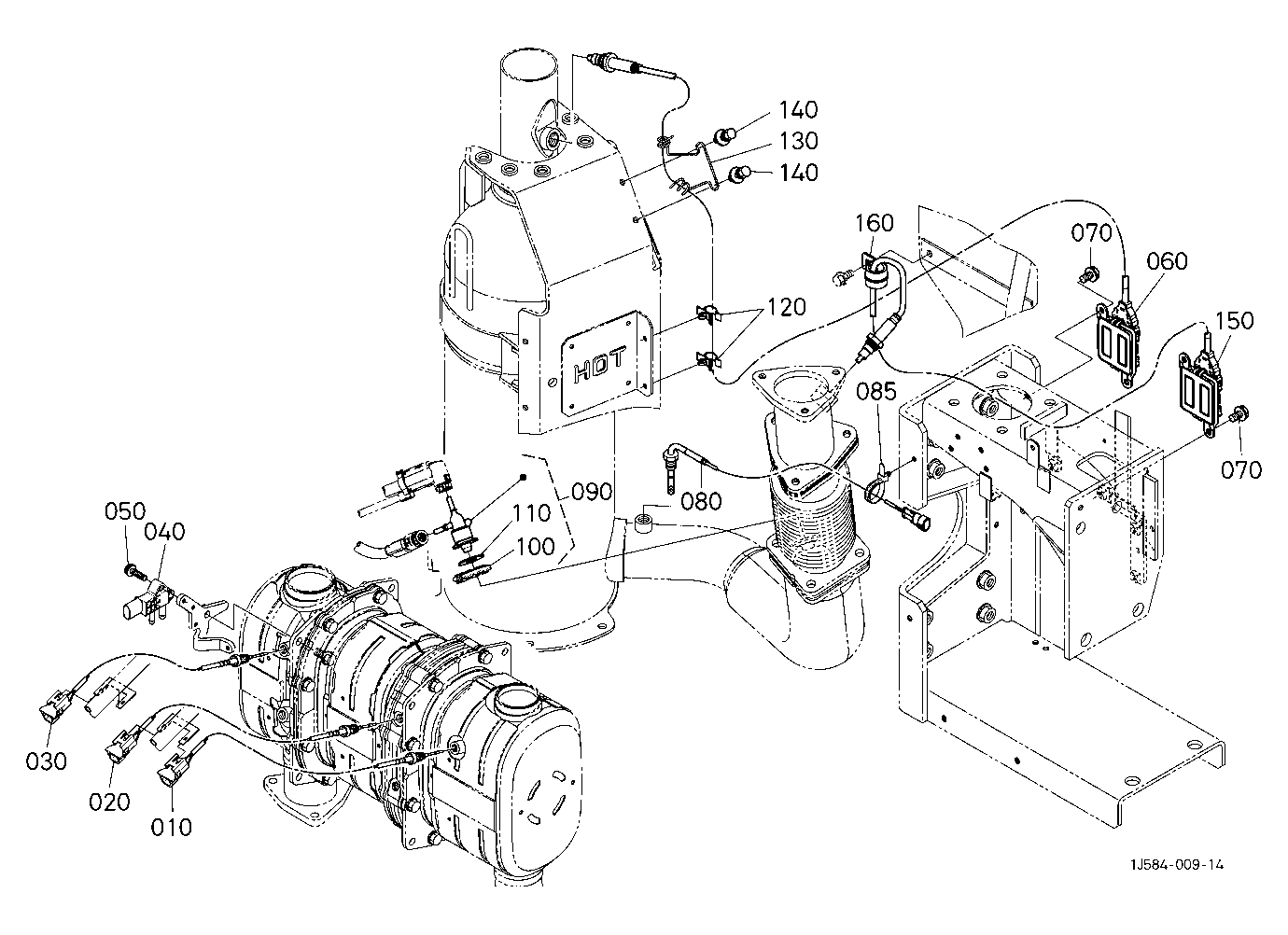 Engine Electrical Parts (Muffler)