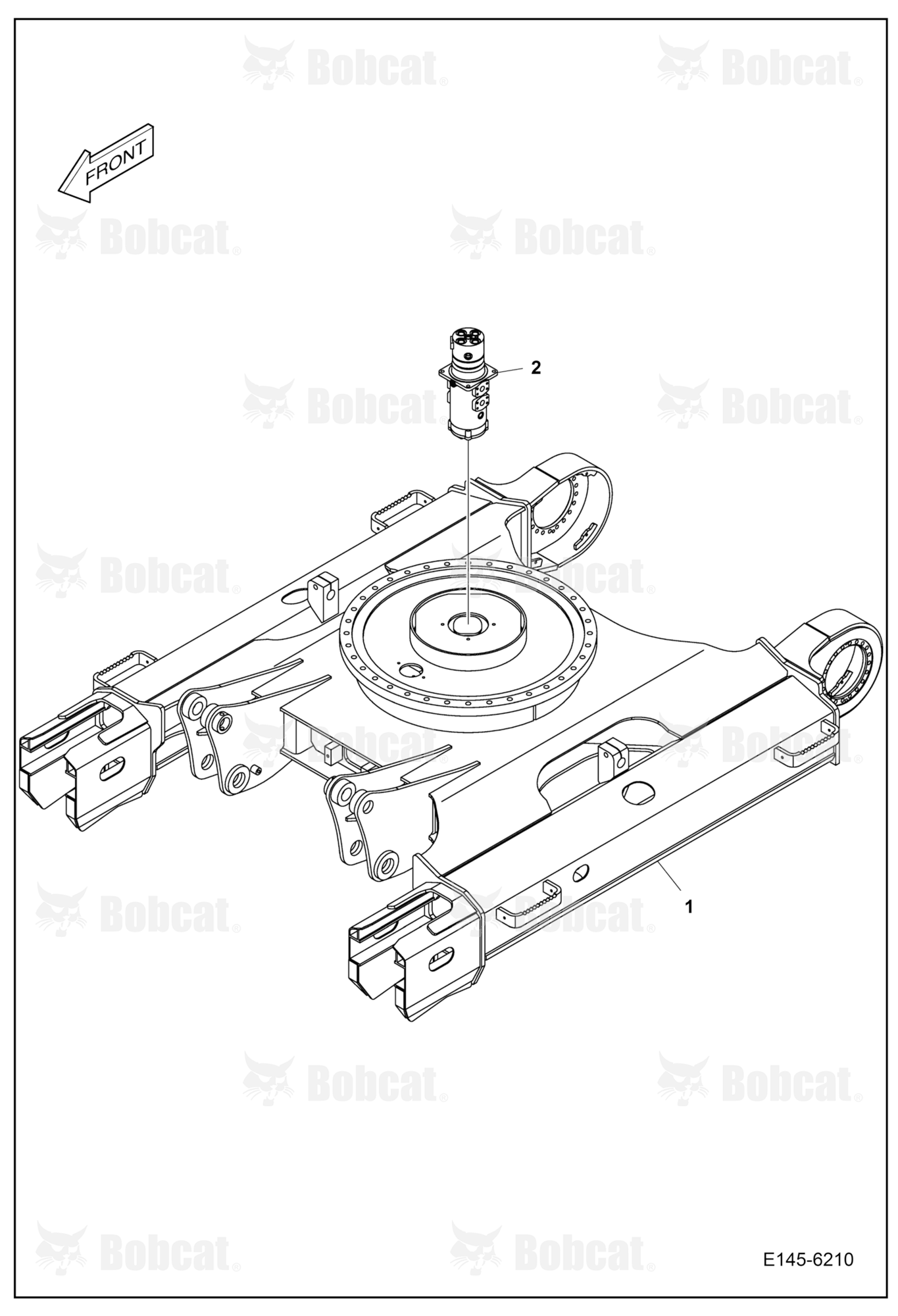 Track Frame (Dozer))(Std Track)