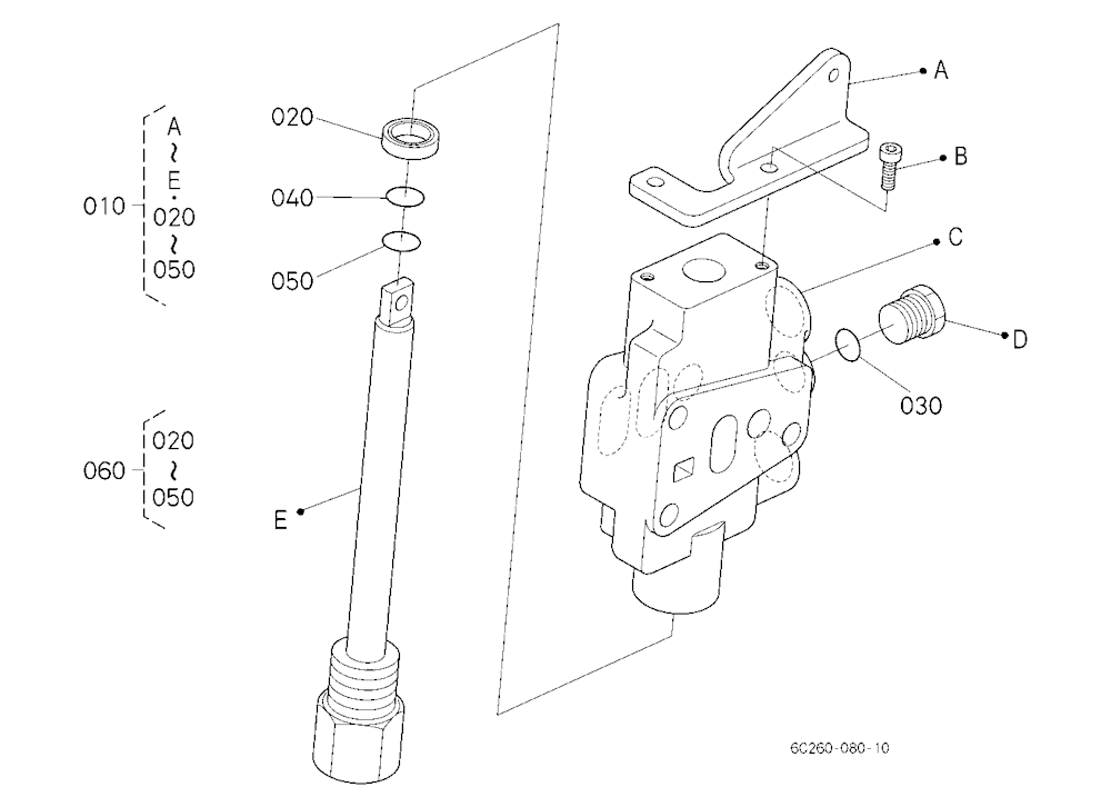 Auxiliary Control Valve [Component Parts] [Option]