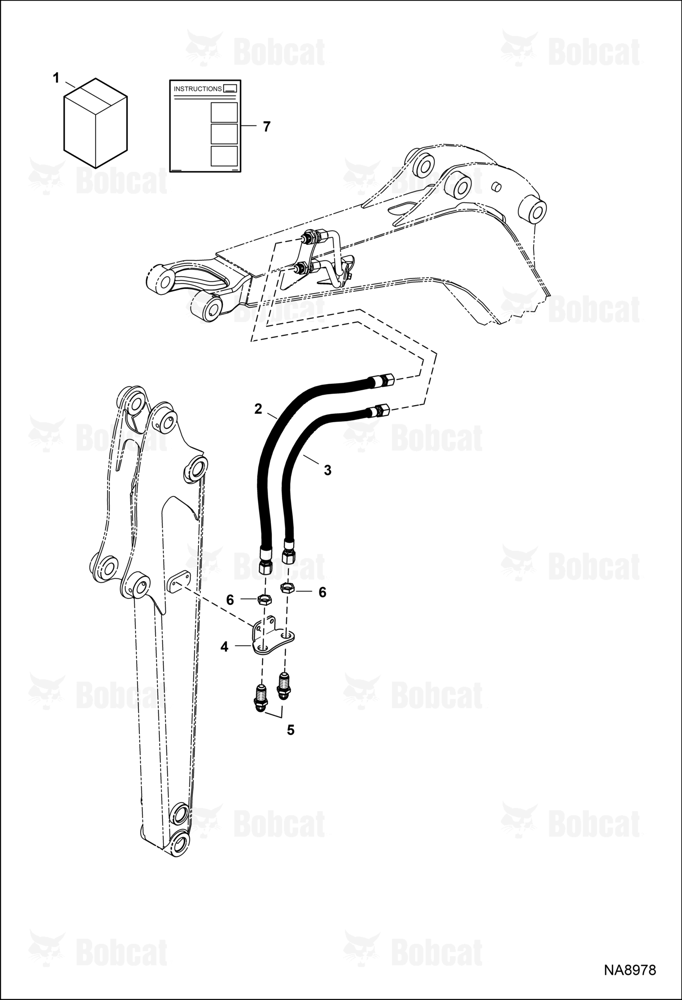AUX HYD Kit (Std Arm)