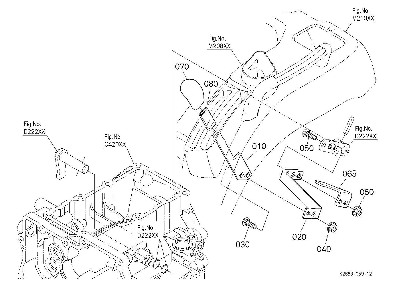 Pto Select Lever
