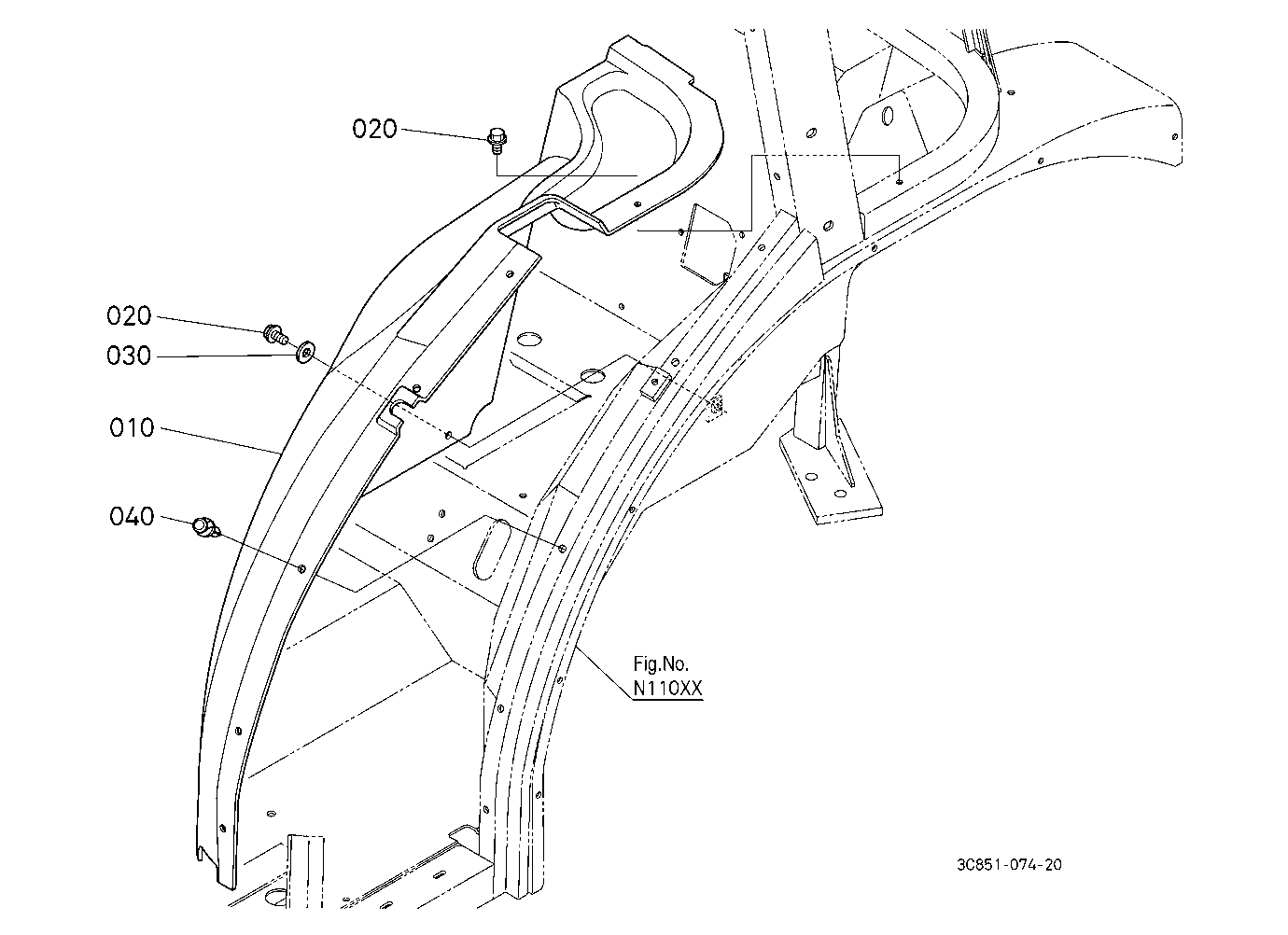 Fender Cover Lh
