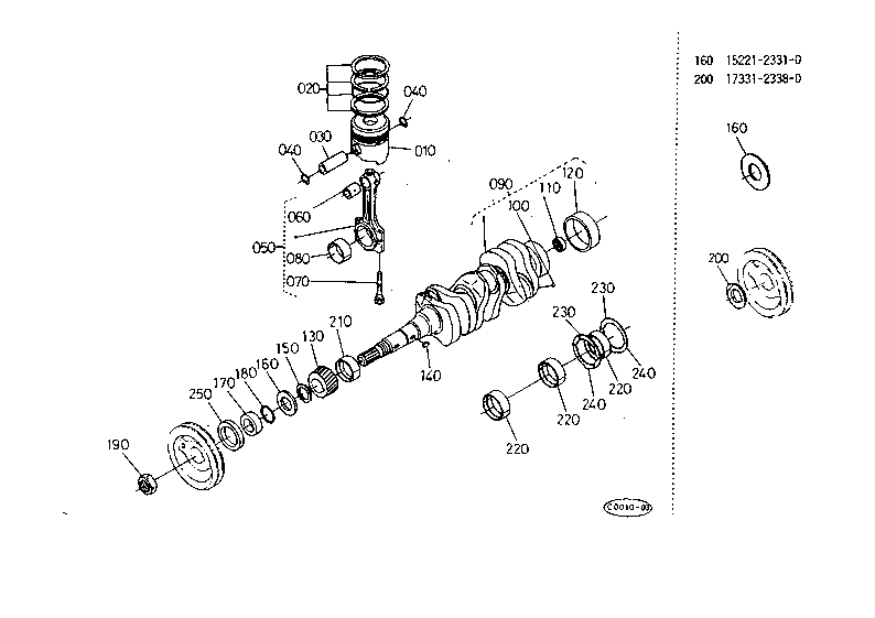 Piston And Crankshaft