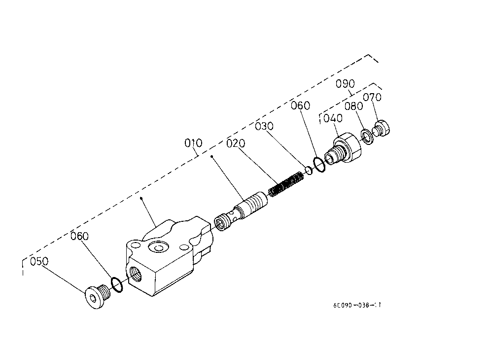 Flow Dividing Valve [Component Parts]