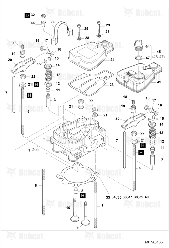 Cylinder Head (1B20, 1B20R, 1B27)
