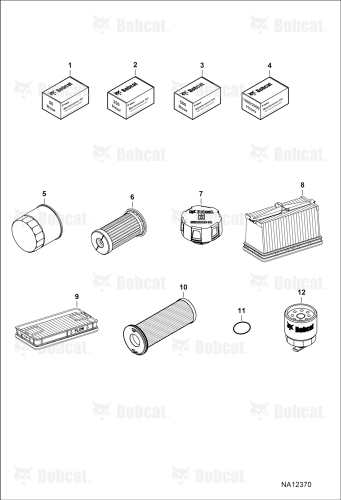 Maintenance Items (Scheduled Maintenance) (Canister Cooling Fan Filter)