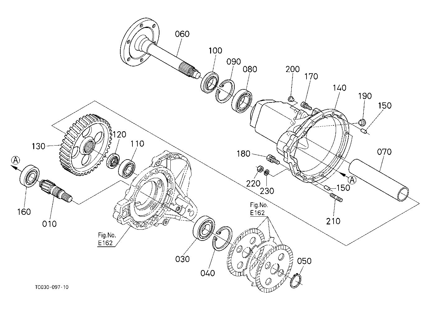 Rear Axle Rh