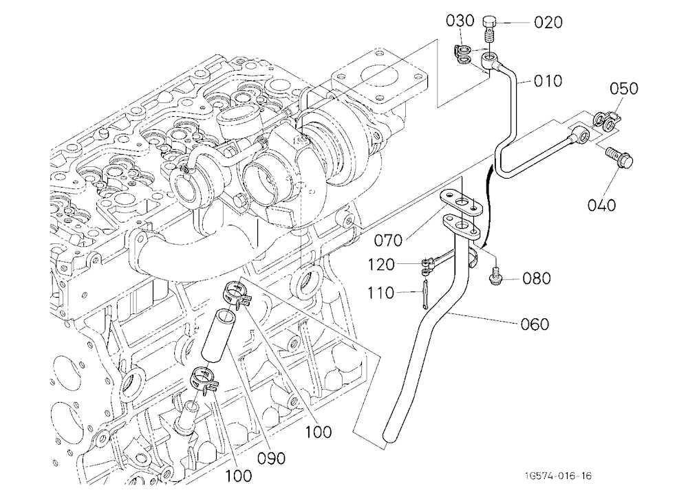 Oil Pipe (Turbo Charger)