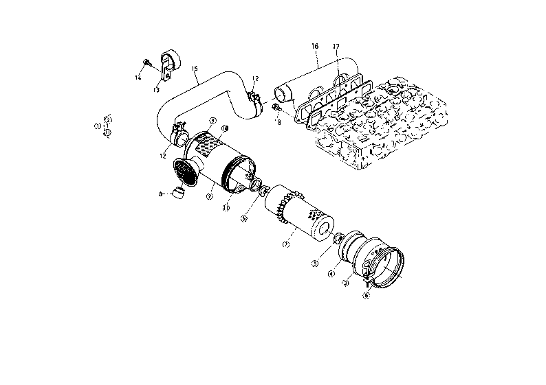 Air Cleaner Double (Option)