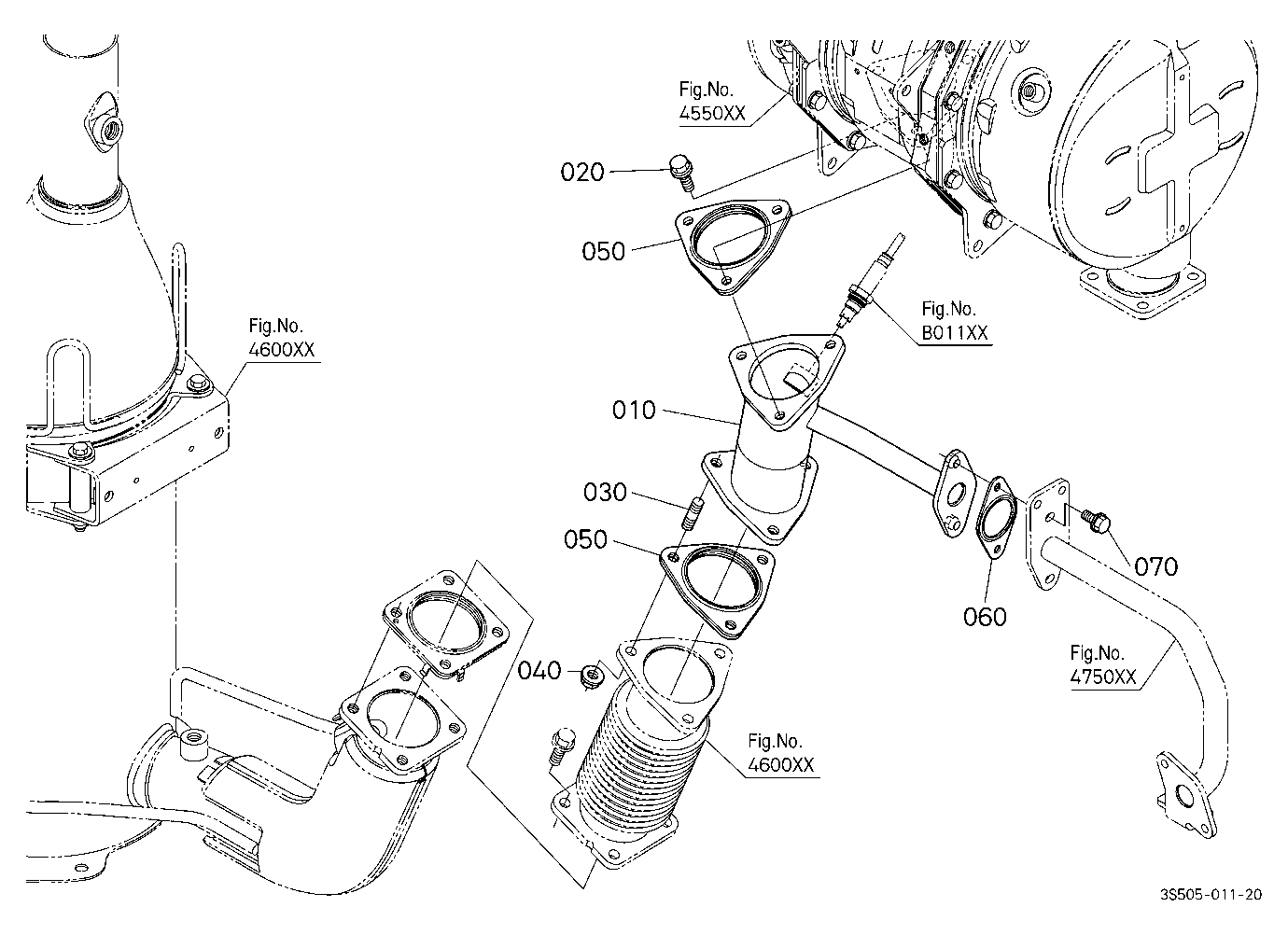 Diesel Particulate Filter Muffler Pipe