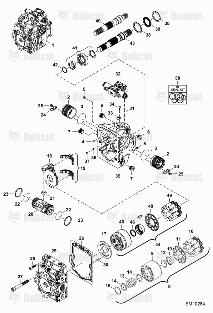 Hydrostatic Pump (Model 83025387)